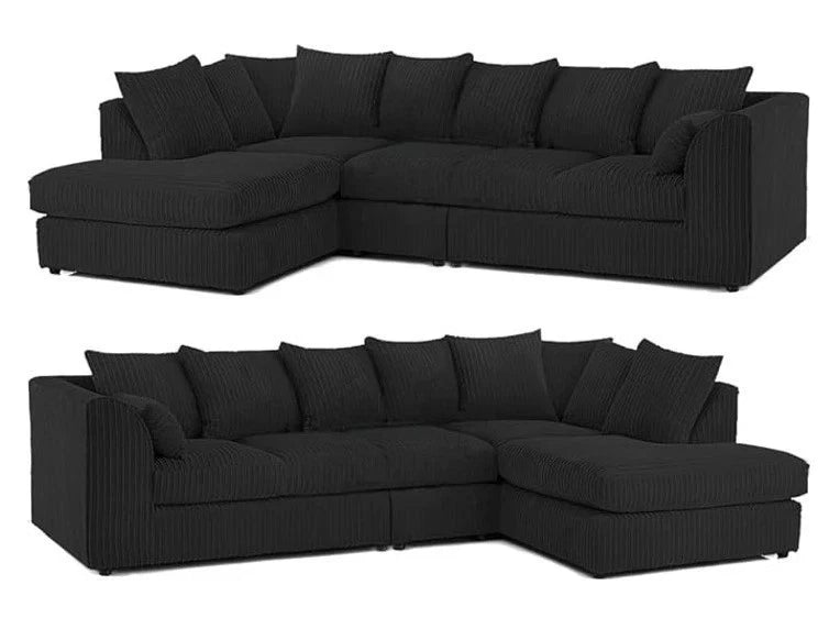 Chicago 5 Seater Corner Scatter Back Sofa Scene