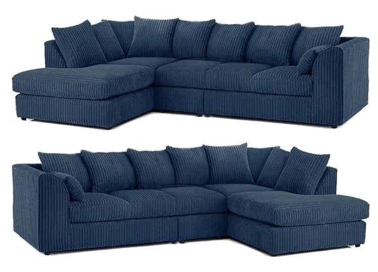 Chicago 5 Seater Corner Scatter Back Sofa Scene