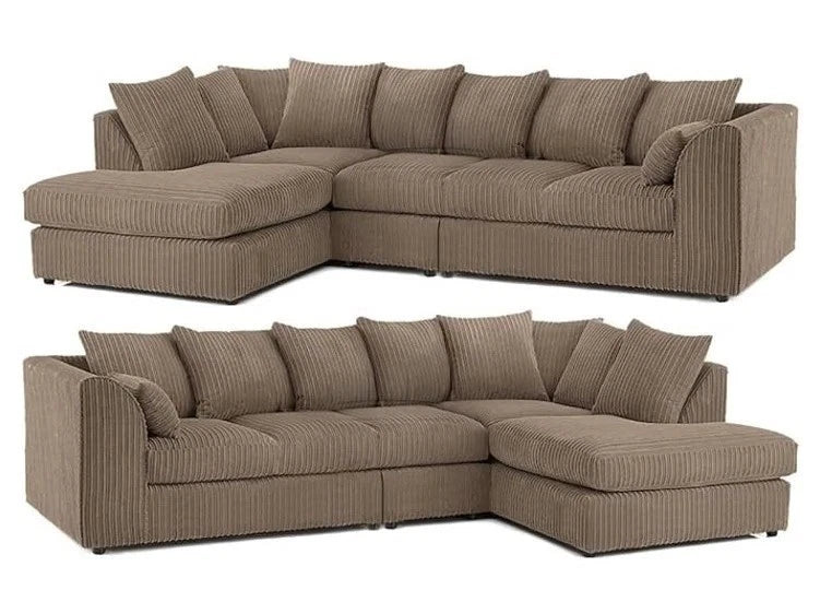 Chicago 5 Seater Corner Scatter Back Sofa Scene