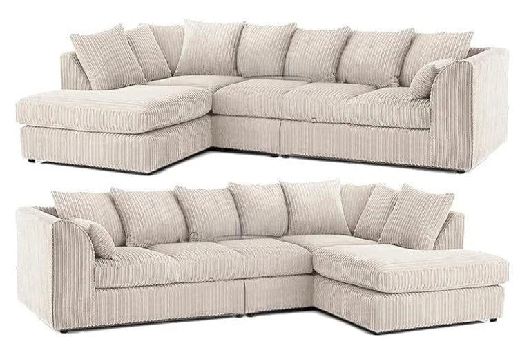 Chicago 5 Seater Corner Scatter Back Sofa Scene