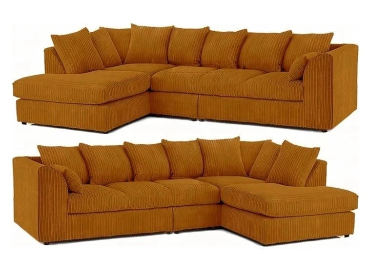 Chicago 5 Seater Corner Scatter Back Sofa Scene