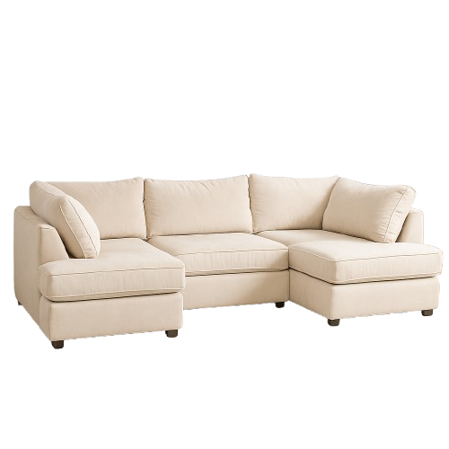 London U Shape Sofa Scene