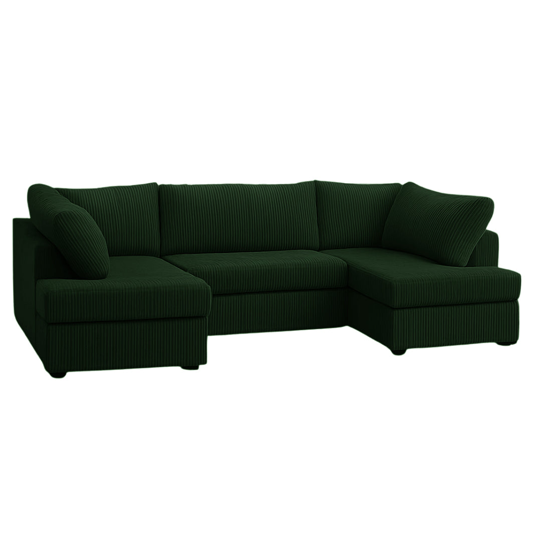 London Full Back Corner Sofa (Jumbo Cord) Sofa Scene
