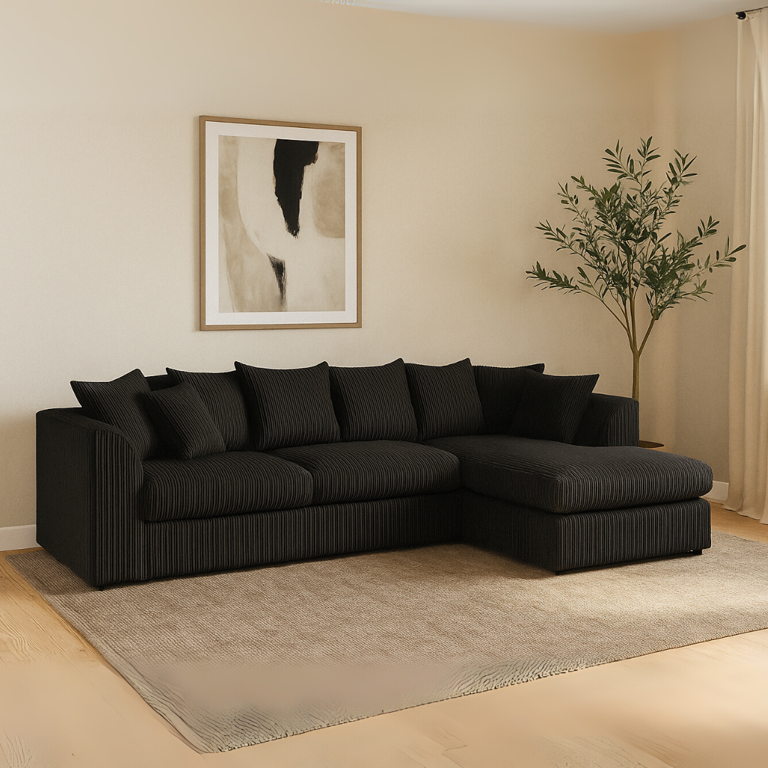 Chicago 5 Seater Corner Scatter Back Sofa Scene