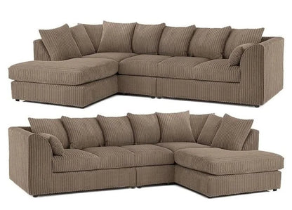 Chicago 5 Seater Corner Scatter Back