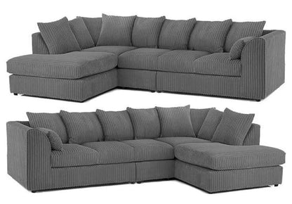 Chicago 5 Seater Corner Scatter Back