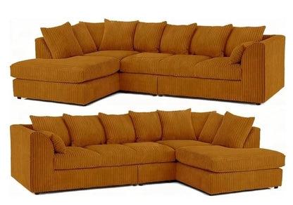 Chicago 5 Seater Corner Scatter Back
