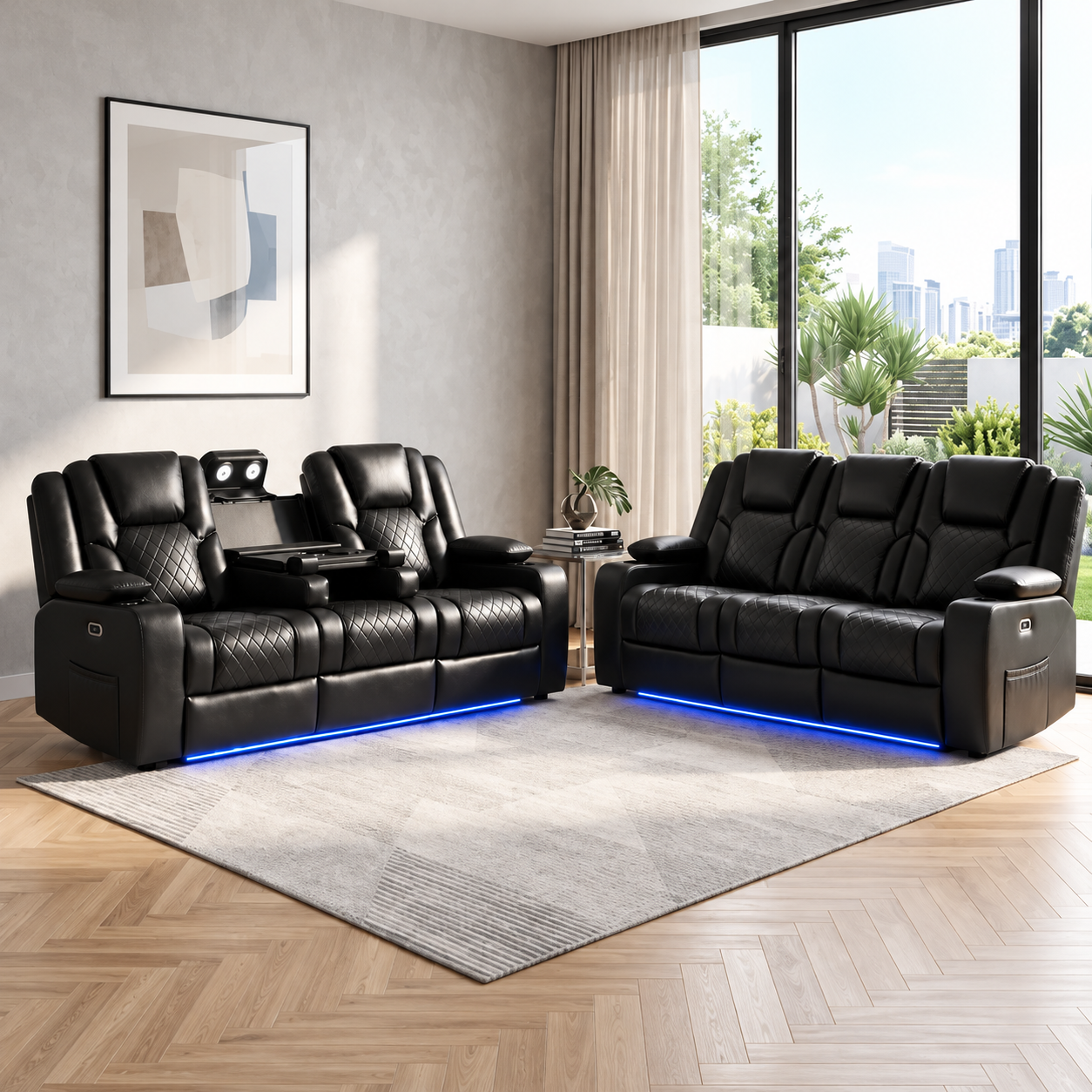 Model O Electric Recliner Sofa