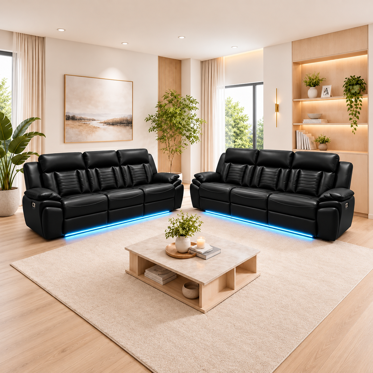 Model A Electric Recliner Sofa