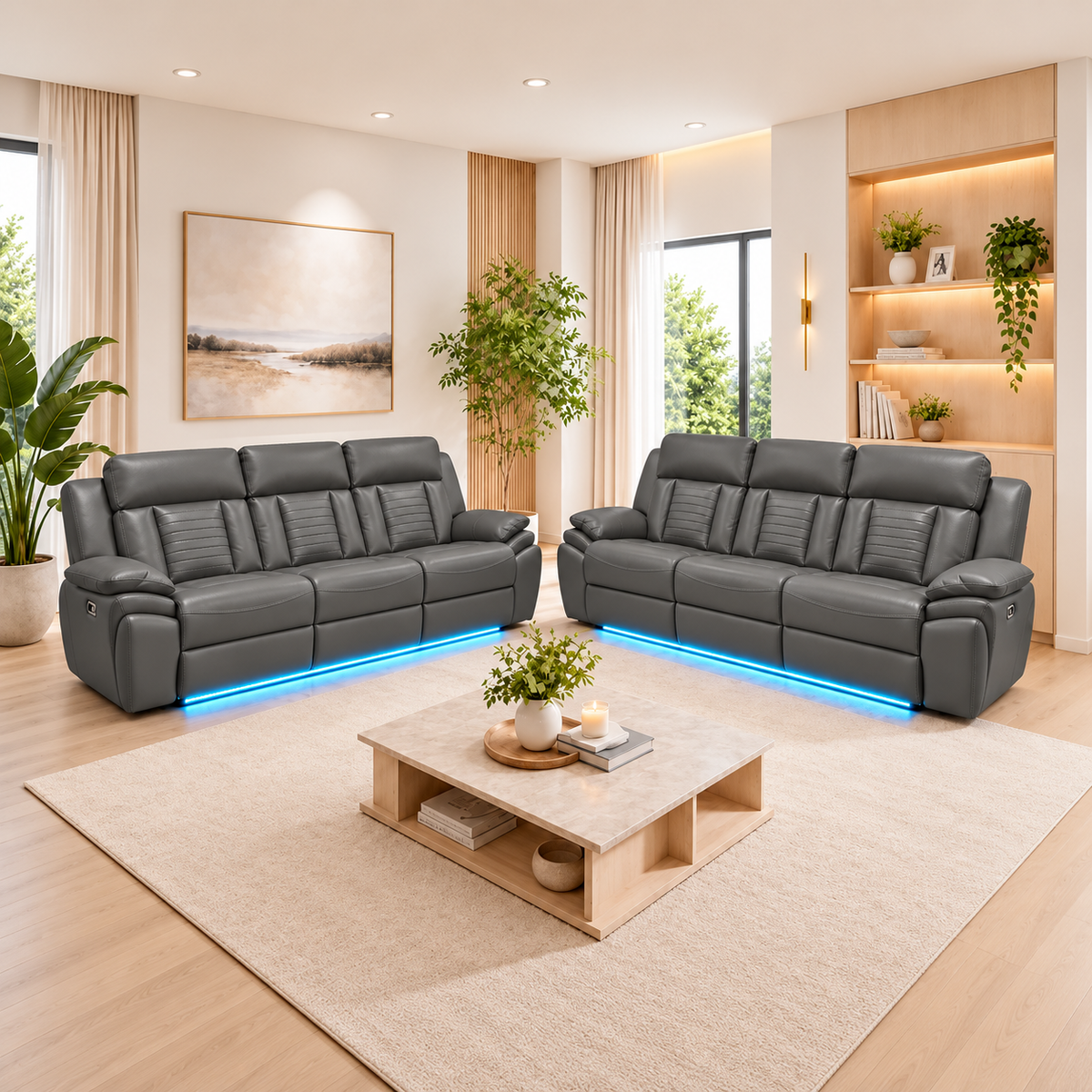 Model A Electric Recliner Sofa