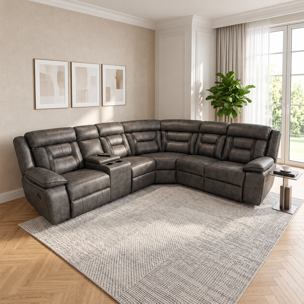 Model N Electric Recliner Sofa