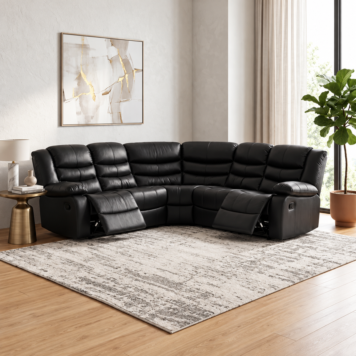 Model R Recliner Corner Sofa