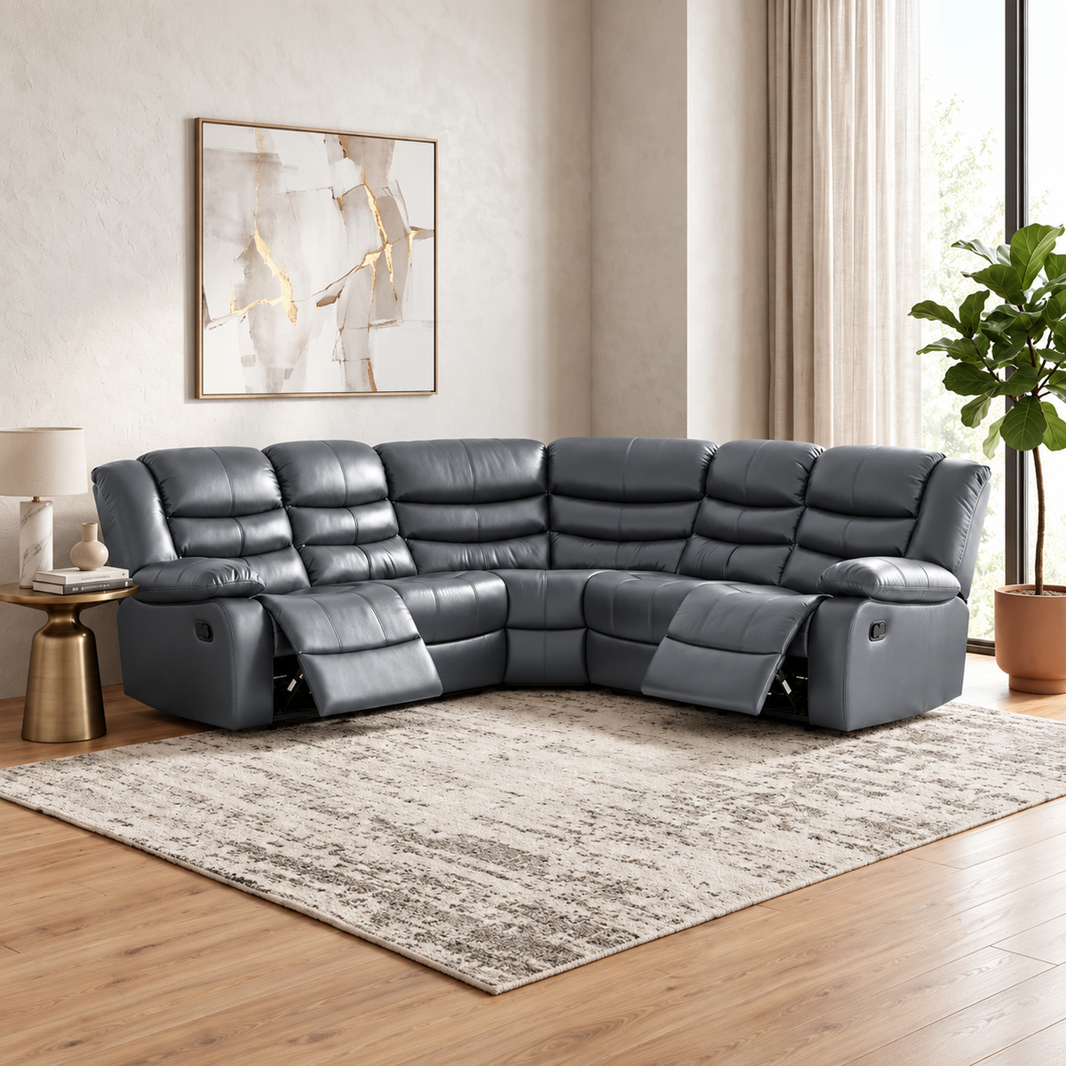 Model R Recliner Corner Sofa