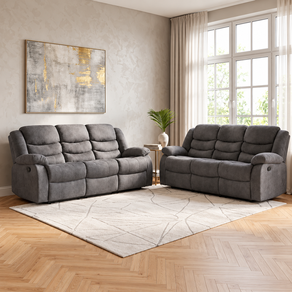 Model S Recliner Sofa