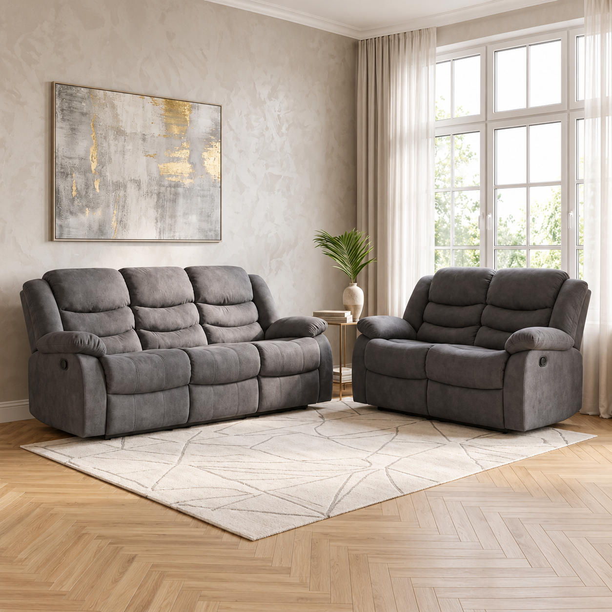 Model S Recliner Sofa