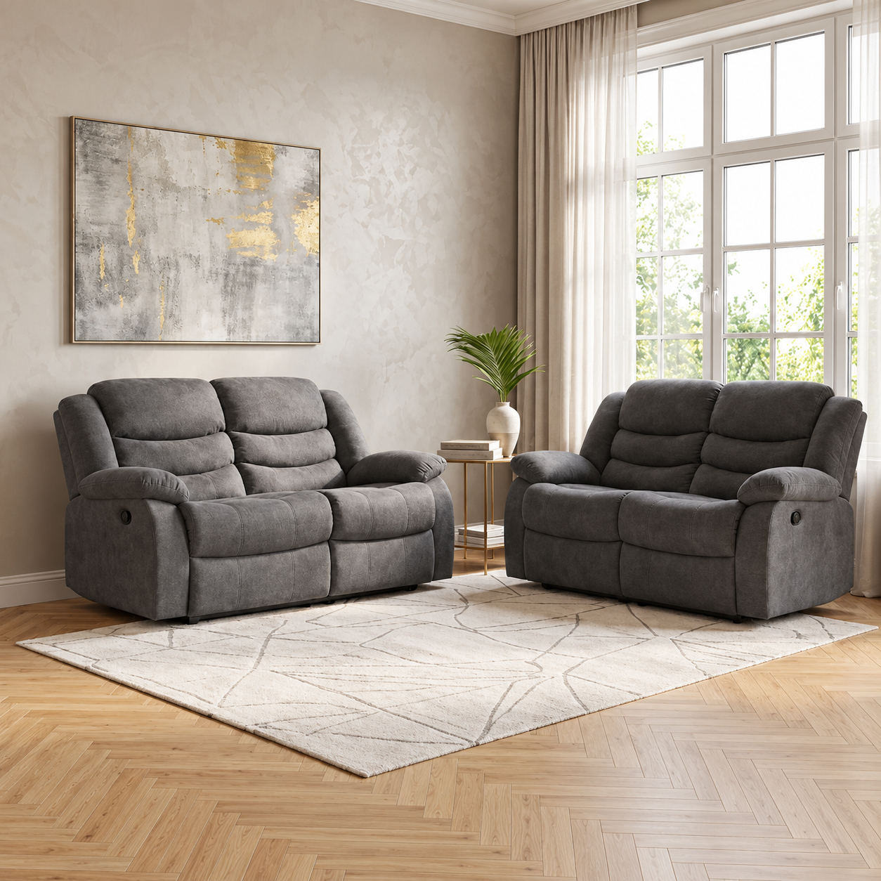Model S Recliner Sofa
