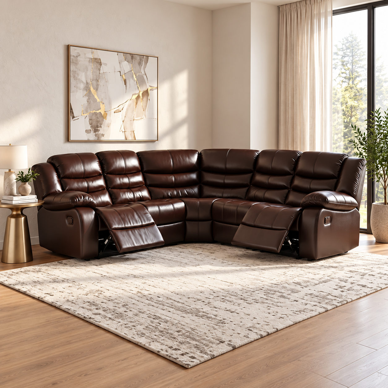 Model R Recliner Corner Sofa