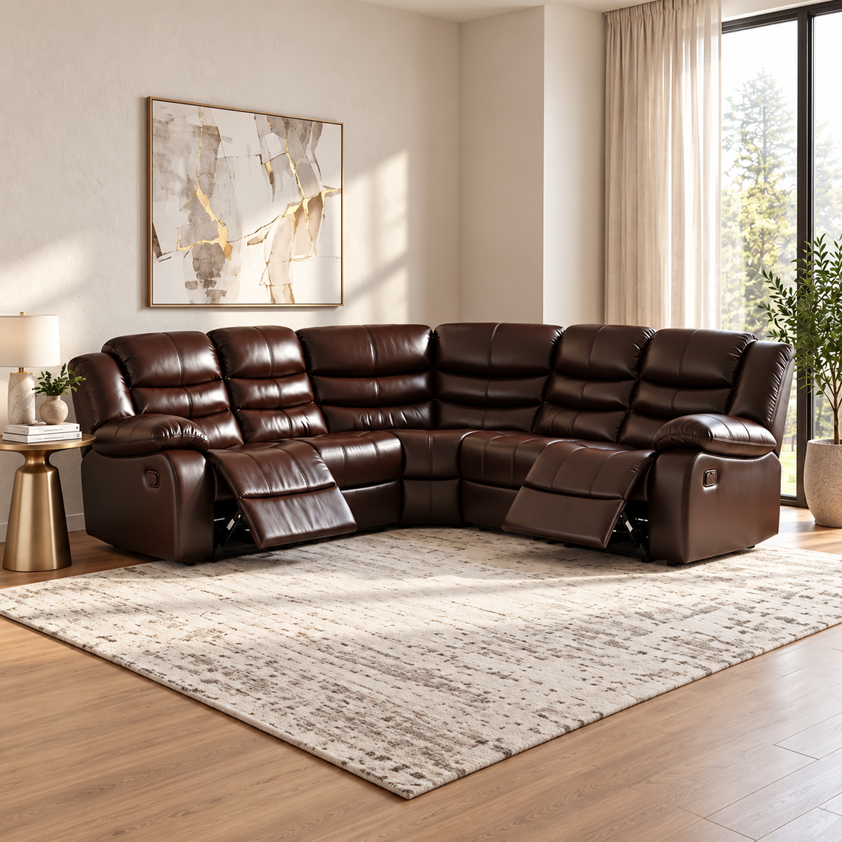 Model R Recliner Corner Sofa