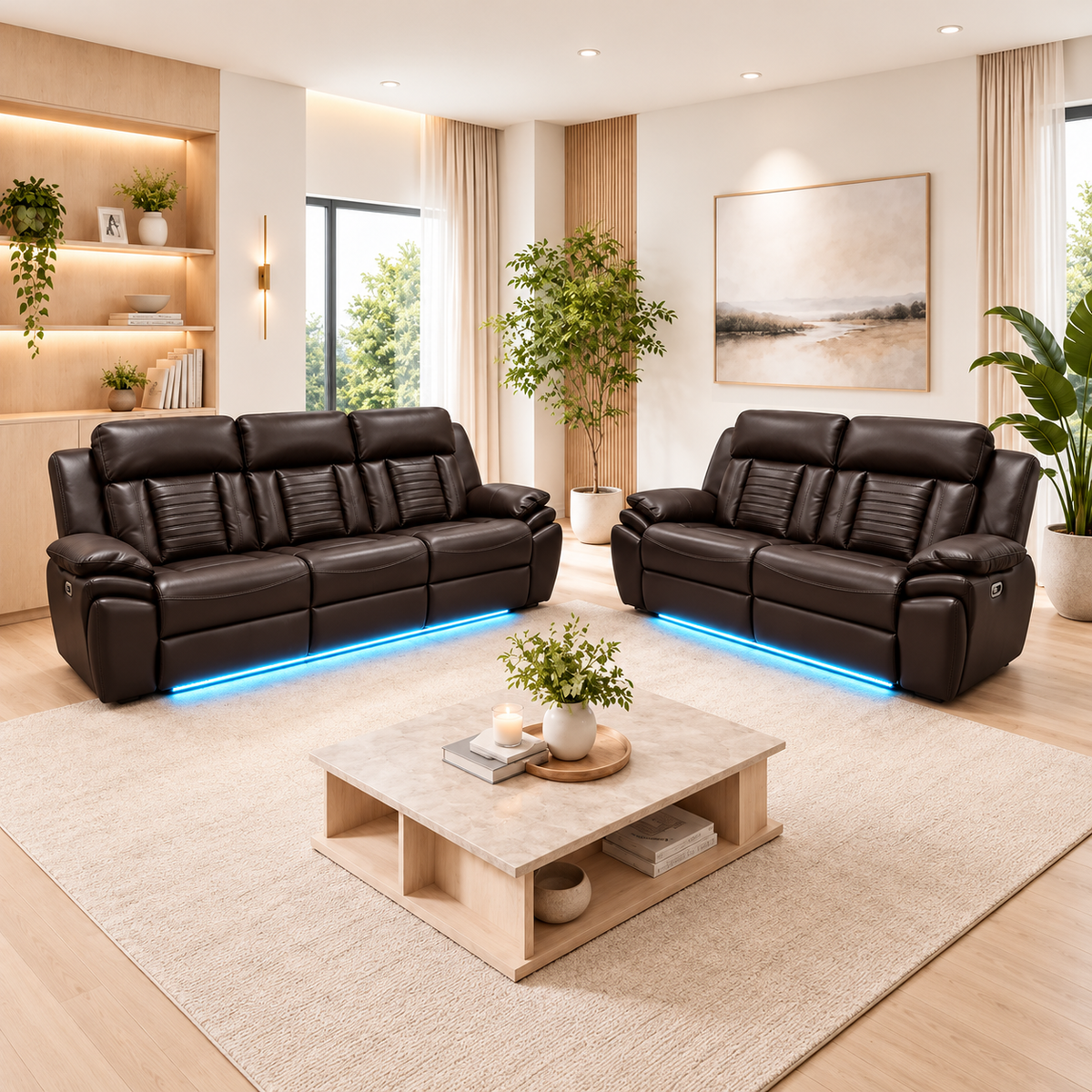 Model A Electric Recliner Sofa