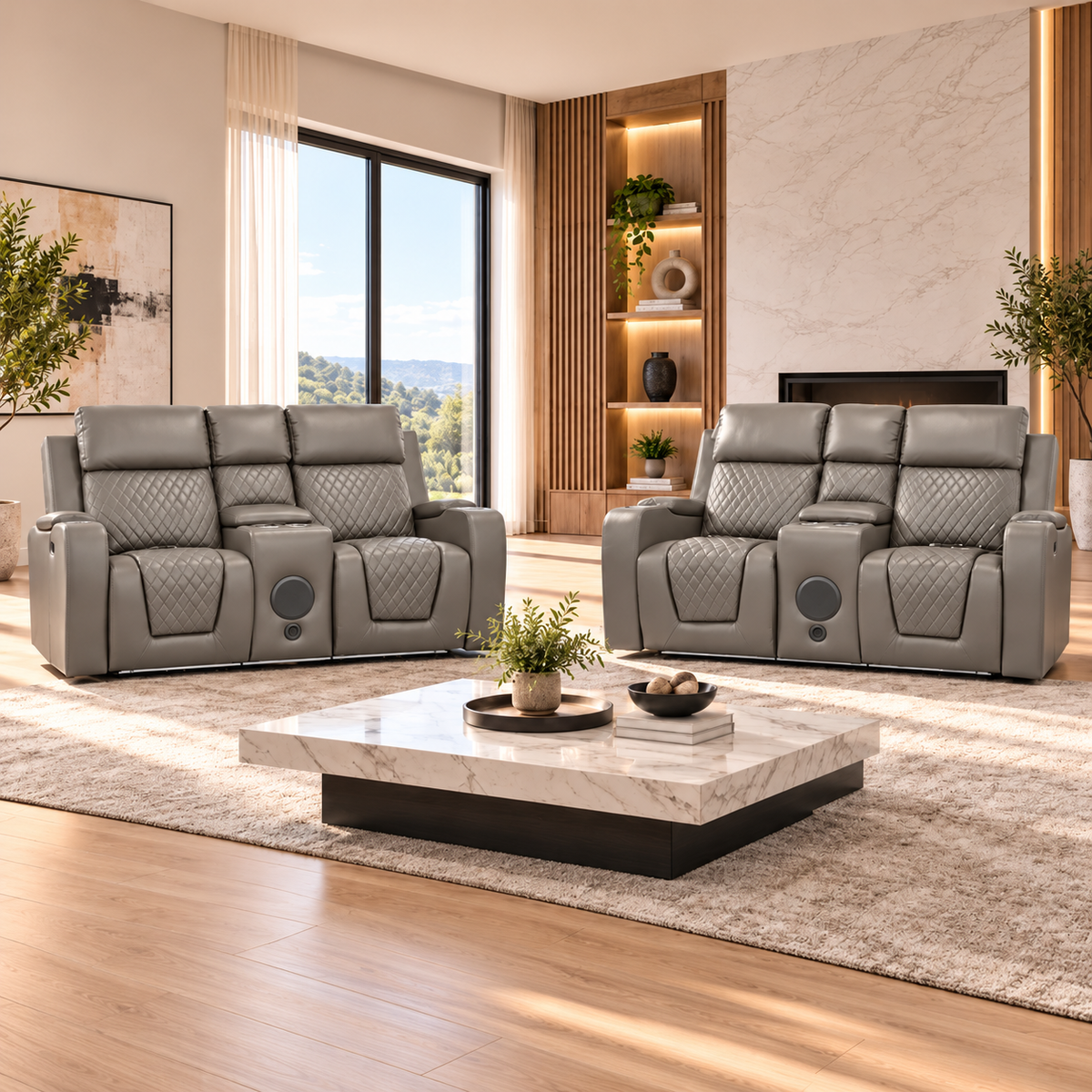 Model B Electric Recliner Sofa