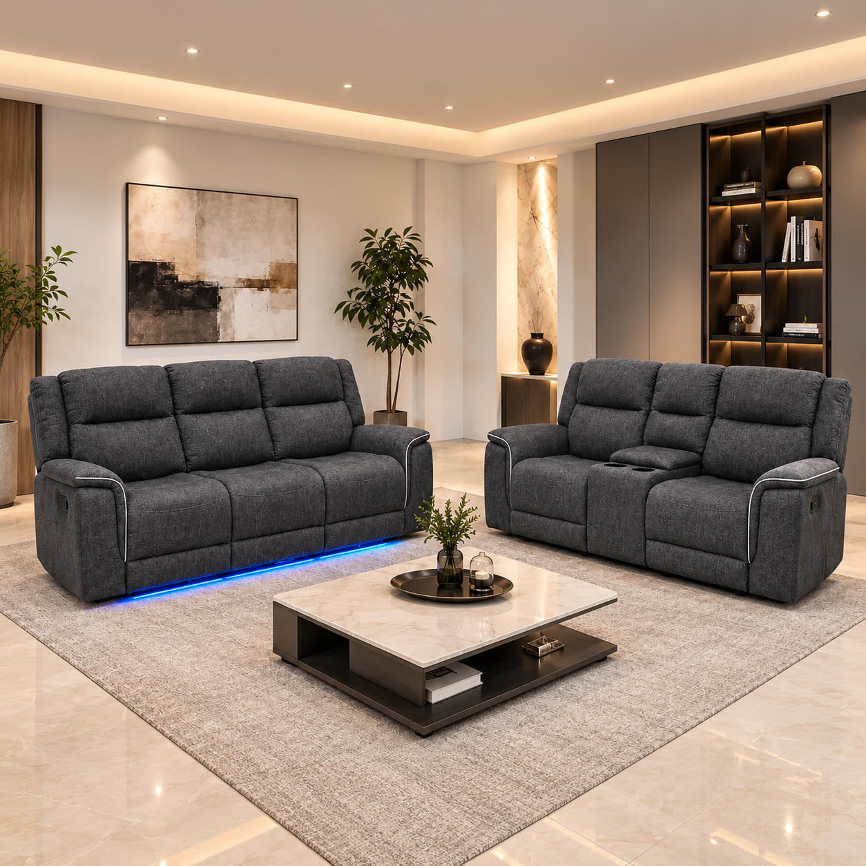 Model H Electric Recliner Sofa