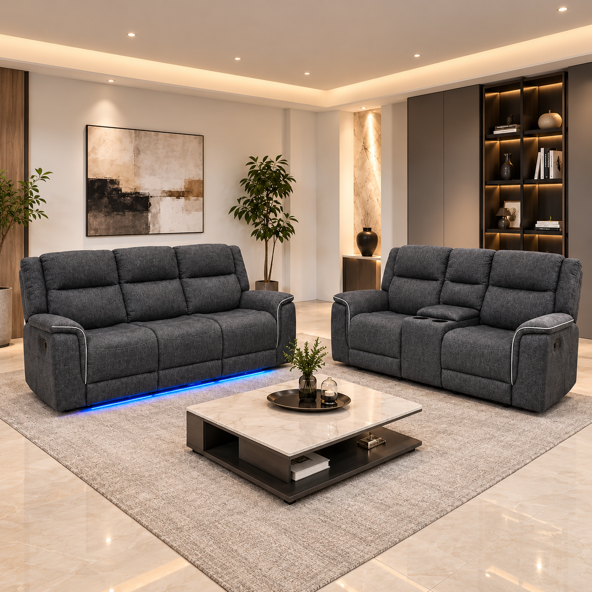 Model H Electric Recliner Sofa