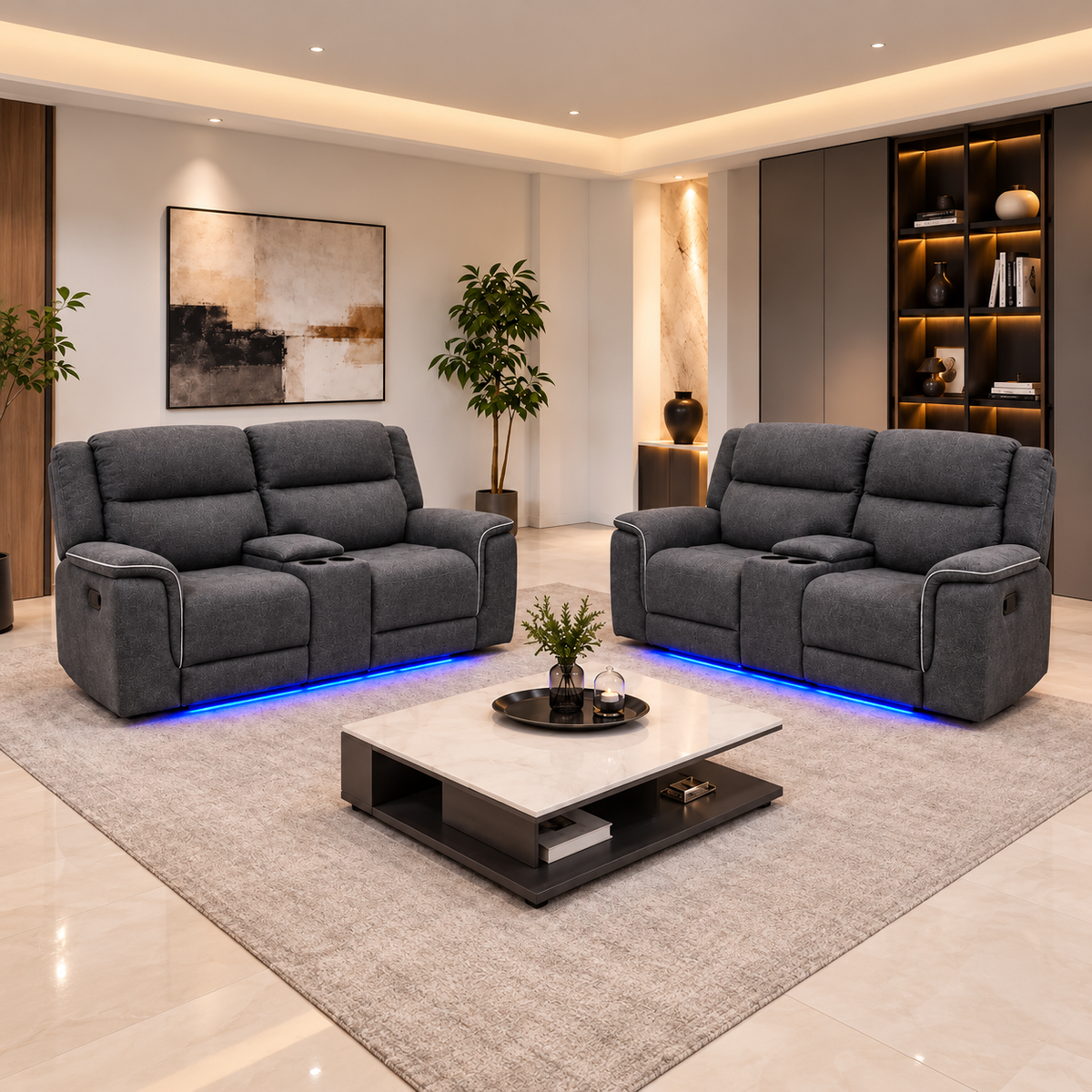 Model H Electric Recliner Sofa