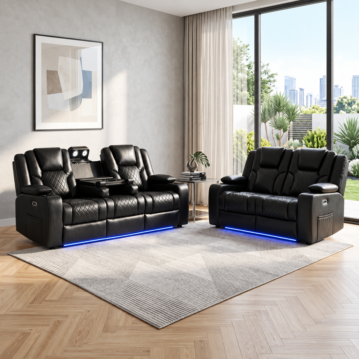 Model O Electric Recliner Sofa