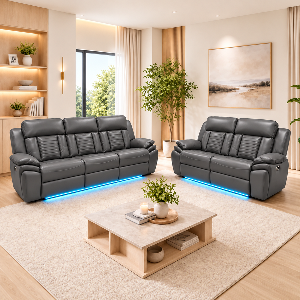 Model A Electric Recliner Sofa