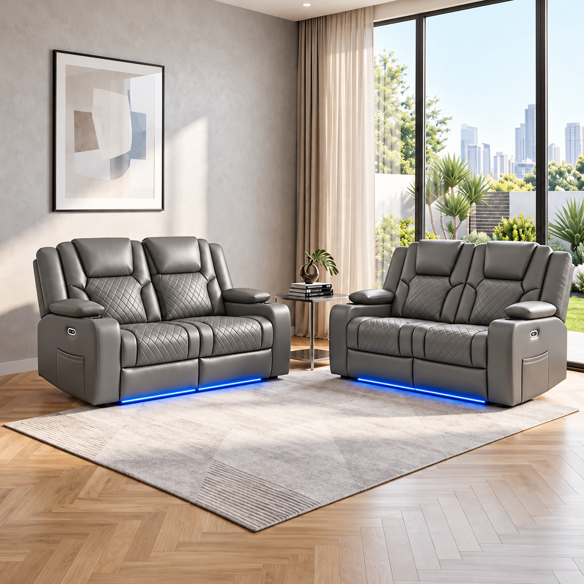 Model O Electric Recliner Sofa