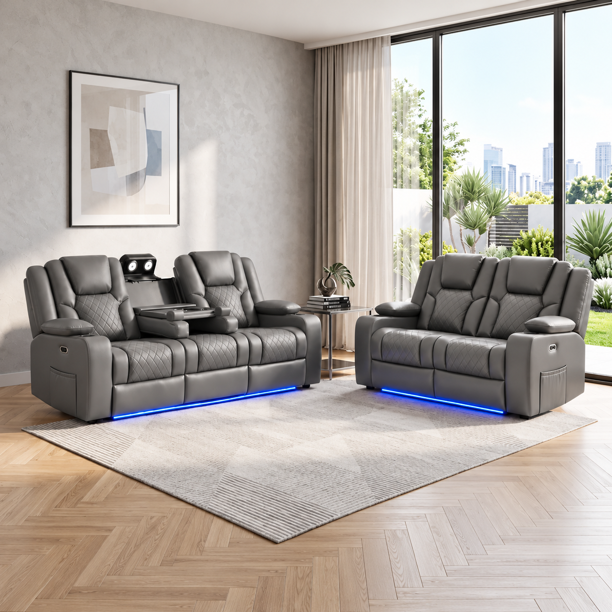 Model O Electric Recliner Sofa