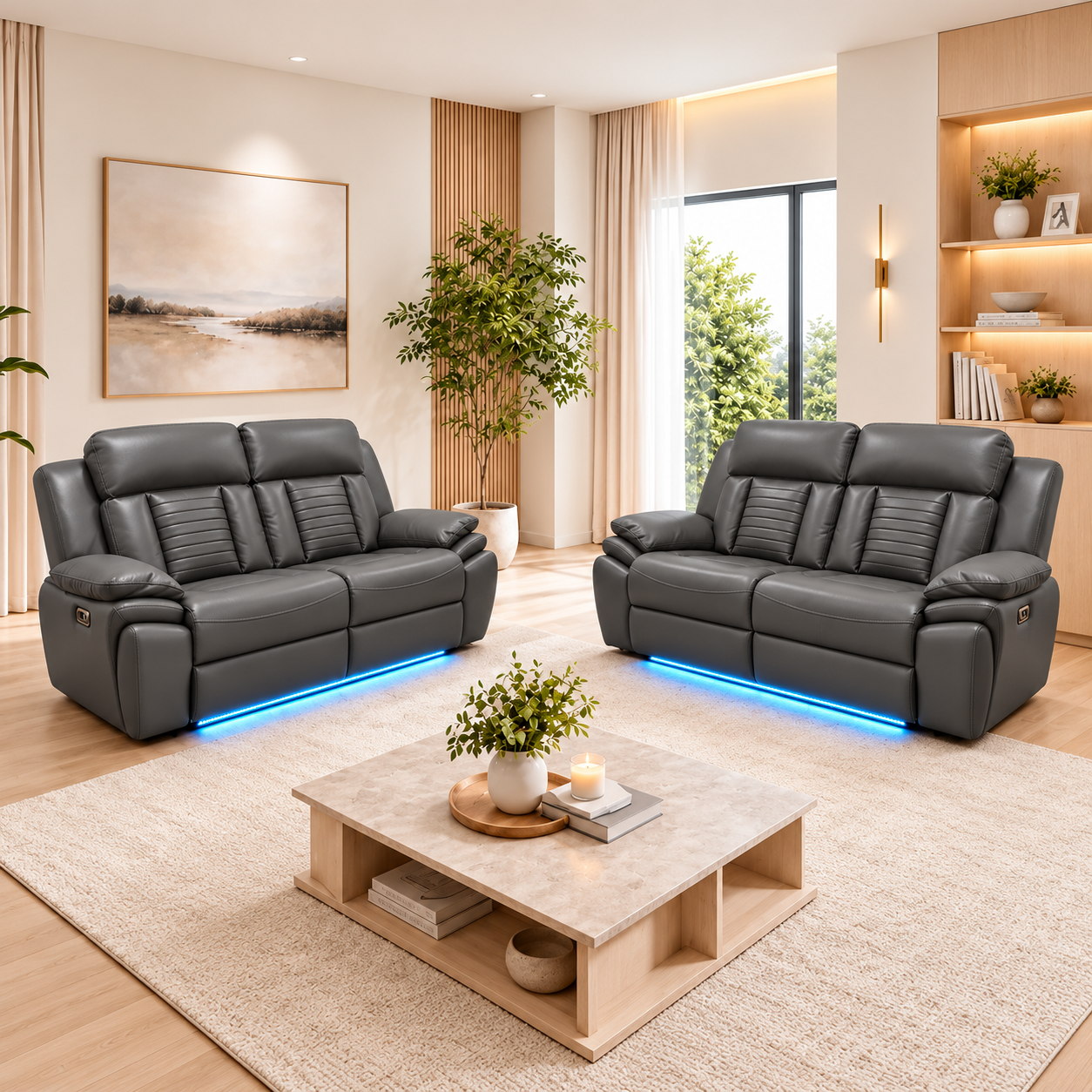 Model A Electric Recliner Sofa
