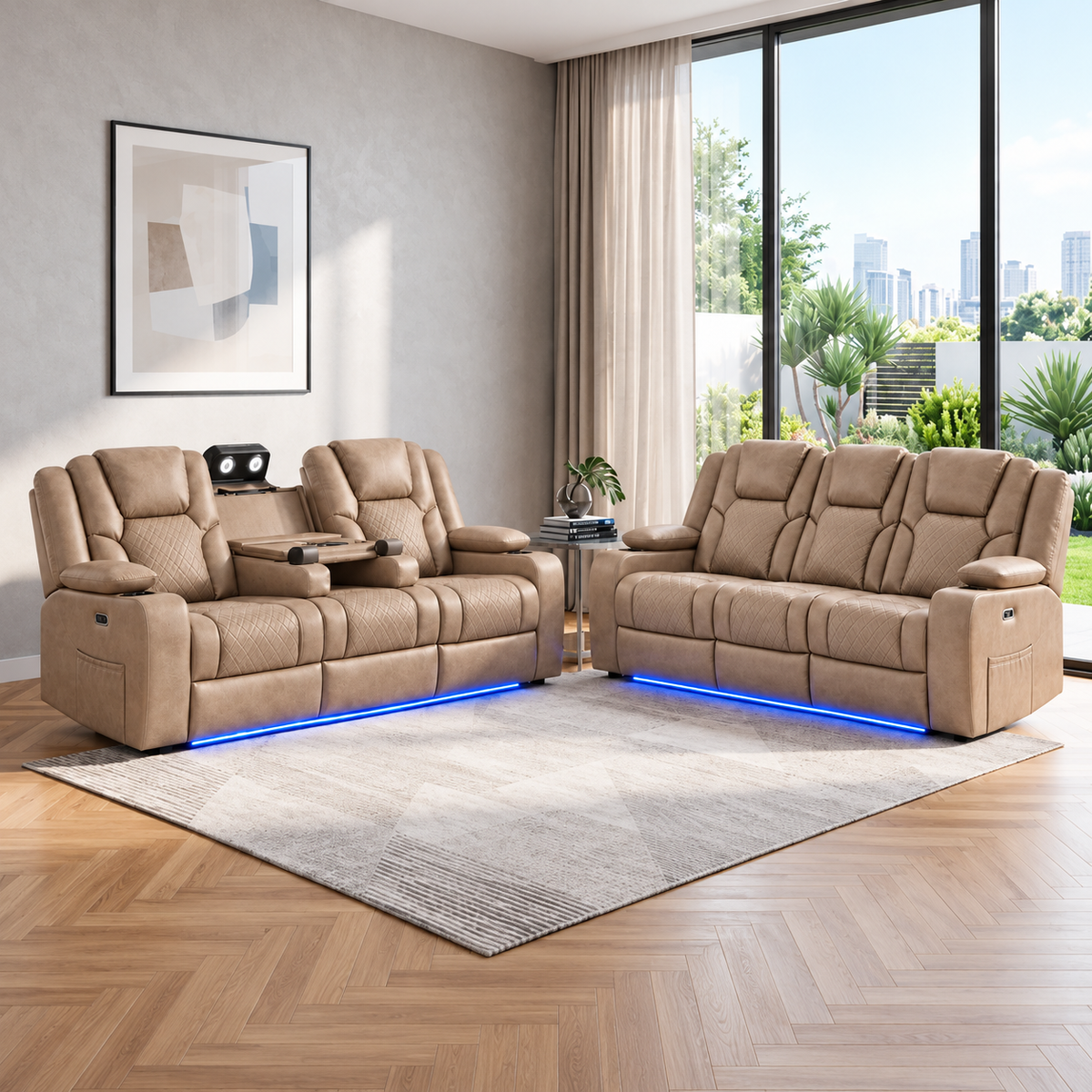 Model O Electric Recliner Sofa