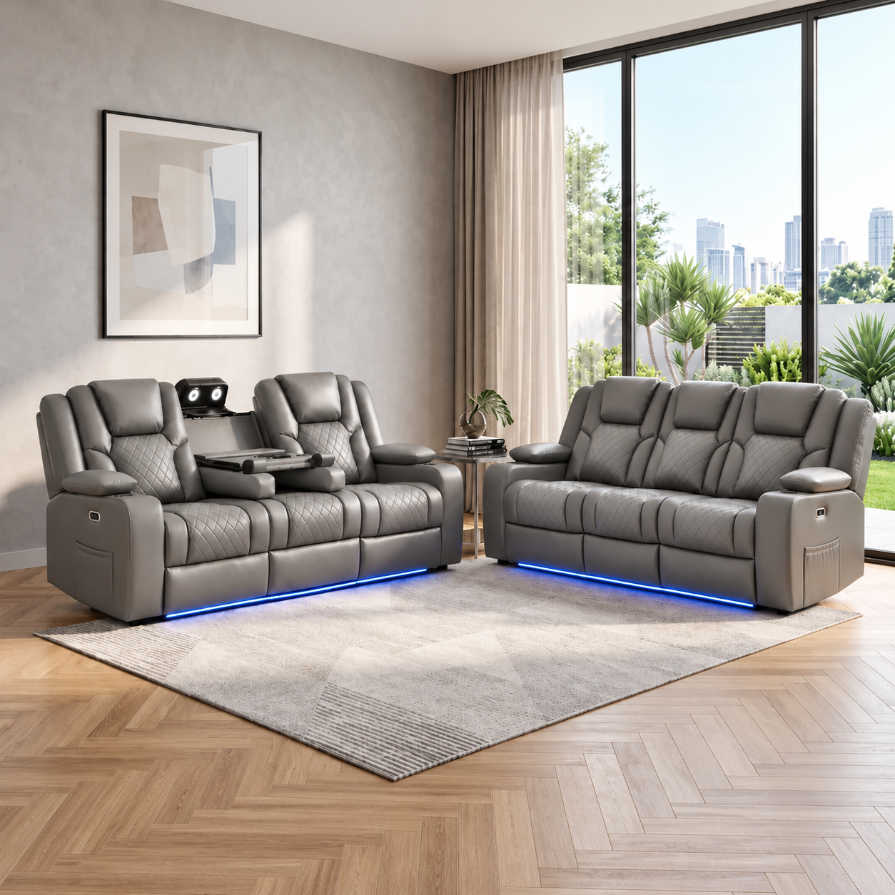 Model O Electric Recliner Sofa