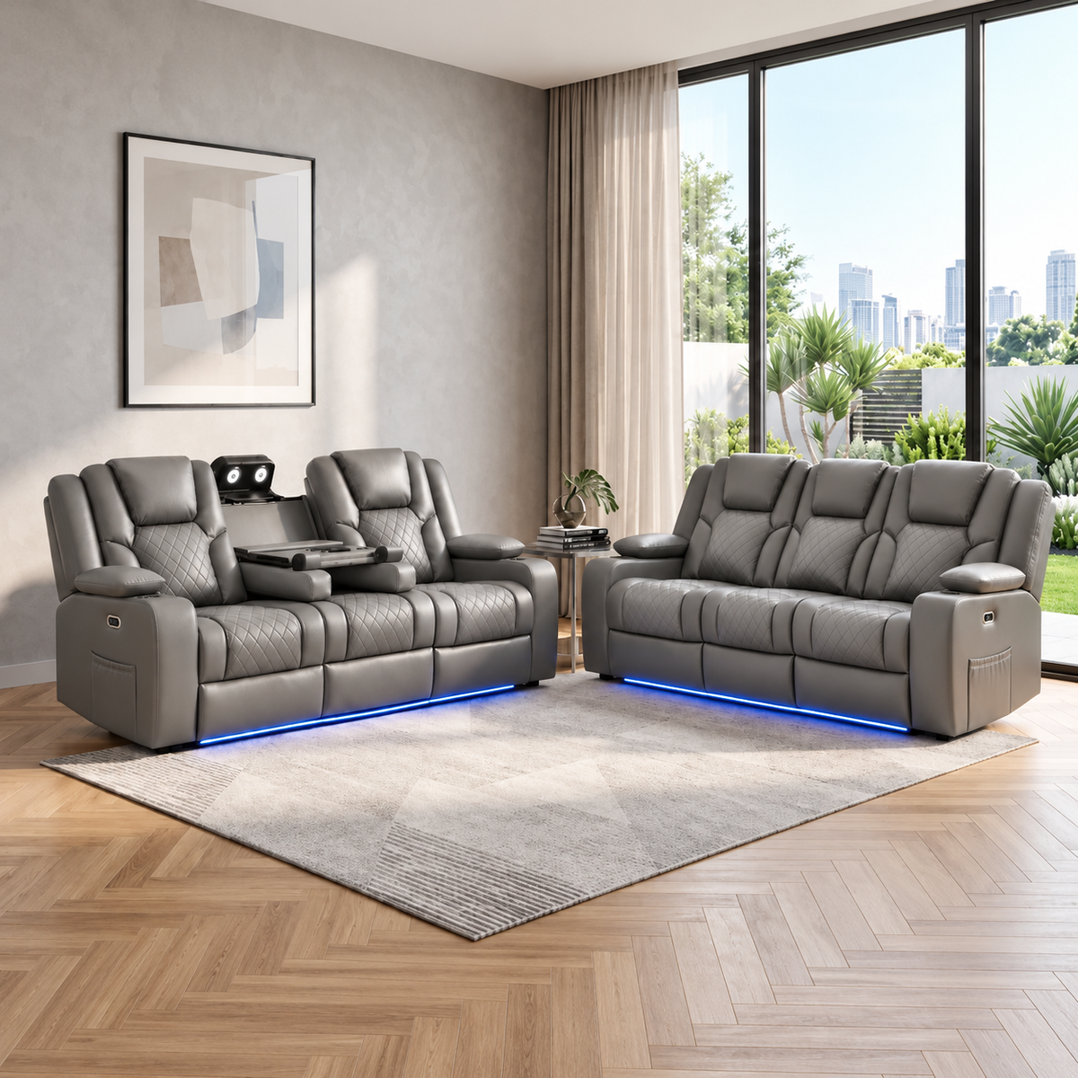Model O Electric Recliner Sofa