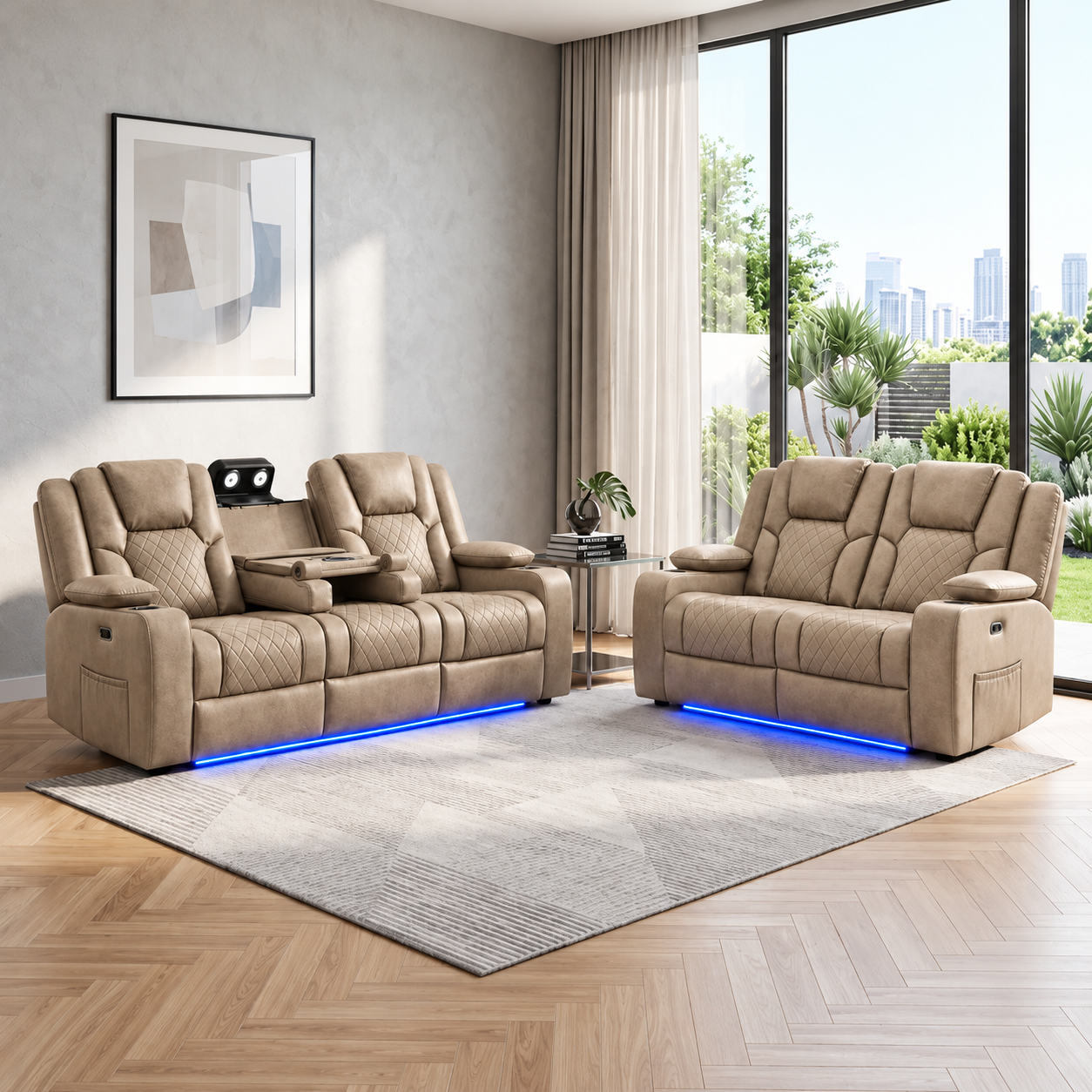 Model O Electric Recliner Sofa