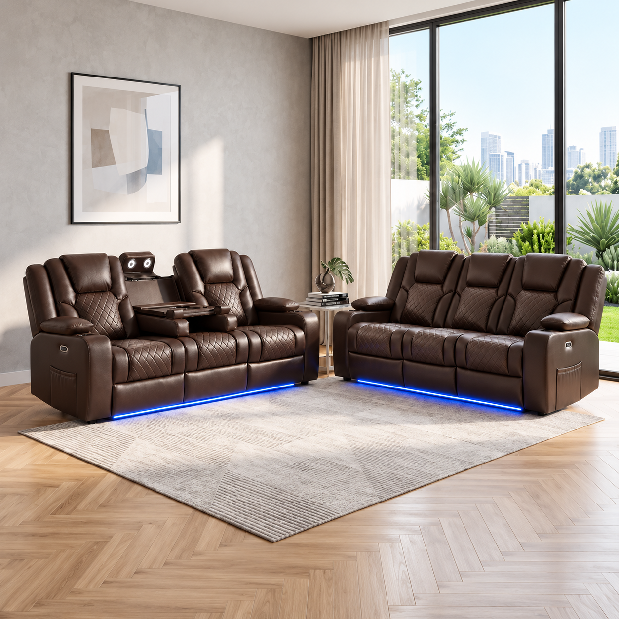 Model O Electric Recliner Sofa