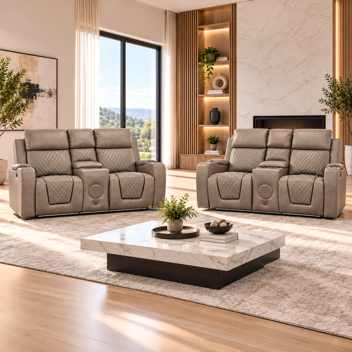 Model B Electric Recliner Sofa