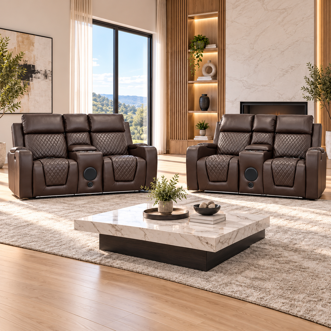 Model B Electric Recliner Sofa