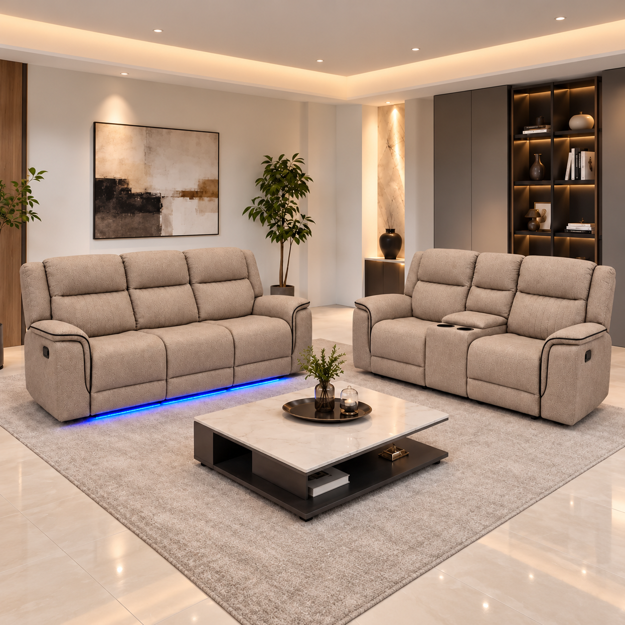 Model H Electric Recliner Sofa