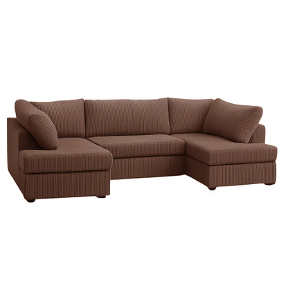 London Full Back Corner Sofa (Jumbo Cord)