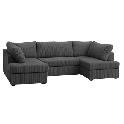 London Full Back Corner Sofa (Jumbo Cord)